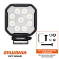 thumbnail image 2 of SYLVANIA - Rugged 4 Inch Cube LED Light Pod - Lifetime Limited Warranty - Flood Light 3800 Raw Lumens, Off Road Driving Work Light, Truck, Car, Boat, ATV, UTV, SUV, 4x4 (1 PC), 2 of 8