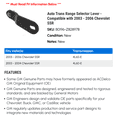 thumbnail image 2 of Auto Trans Range Selector Lever - Compatible with 2003 - 2006 Chevy SSR 2004 2005, 2 of 2