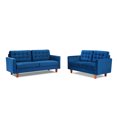 thumbnail image 2 of Miliou Velvet Sofa, 2 of 3