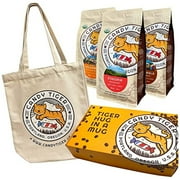 Candy Tiger Coffee Gift Set - Whole Bean Ethiopia-Guatemala-Colombia, 3x12 oz