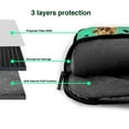 thumbnail image 5 of ZICANCN Laptop Case 15.6 inch, Autumn Leaves Forest Capybara Work Shoulder Messenger Business Bag for Women and Men, 5 of 7