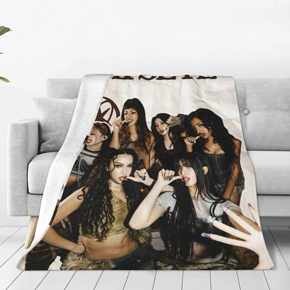 K-At-Seye Fleece Blanket Super Soft Cozy Throw Blanket 50"X40", Lightweight Fuzzy Comfy Flannel Blanket Warm Plush Throw Blankets For Couch, Sofa, Bed