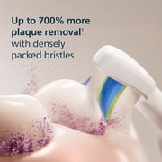 Philips Sonicare Genuine W Diamondclean Replacement Toothbrush Heads, 2 Brush Heads, White, HX6062/65