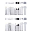 thumbnail image 1 of Juego de 28 Marcadores de Pluma de Retoque de Pintura en Rellenables Pluma de Pintura Recargable Marcadores VacíOs Transparentes Tubo de Pintura VacíO, 1 of 5