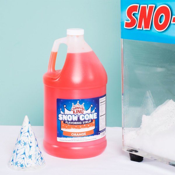 Carnival King 1 Gallon Orange Snow Cone Syrup Walmart Canada