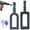 #9+#11, variant on Wire Twister Tool for Drill, 2-Pack 6mm Hex Shank Wire Twister Bit, Wire Binding Tool for Fence Installation, Construction & Agricultural Use