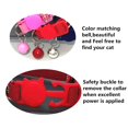 thumbnail image 4 of Basic Adjustable Cat Collar Bling Diamond Breakaway with Bell for Kitten Girl boy, 4 of 6