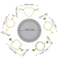 thumbnail image 2 of IFANLANDOR 1 Sello Lacre Metal Dorado Con Redondo Corazon Y Tapete Silicona, 2 of 6