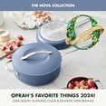 thumbnail image 2 of GreenPan Nova Sartén de 10 pulgadas y sartén de 4.37 cuartos con tapa, Oprah's Favorite Things 2024, antiadherente de cerámica sin PFAS, apto para inducción, Sear, freír, asar, lavaplatos y horno, 2 of 5