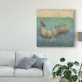 thumbnail image 3 of Trademark Fine Art 'Diving Whale II' Canvas Art by Megan Meagher, 3 of 4