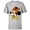 Athletic Heather, variant on Disney Minnie Mouse Fall Vibes Autumn Leaves - Short Sleeve T-Shirt for Kids - Customized-White