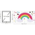 thumbnail image 2 of SUNNYCLUE Rainbow Wall Decals Clouds Wall Stickers Colorful Butterfly Art Stickers Heart Wall Decor Stars Raindrop Vinyl Wall Decoration for Baby Nursery Kindergarten Girls Bedroom Living Room, 2 of 8