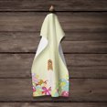 thumbnail image 4 of Carolines Treasures BB6023KTWL Easter Eggs Borzoi Kitchen Towel 15 X 28" multicolor, 4 of 4