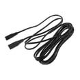 thumbnail image 1 of Iec 320 2 pines C7 hembra a C8 macho figura 8 cable de extensión adaptador de corriente 5m Feliz Sencillez, 1 of 5