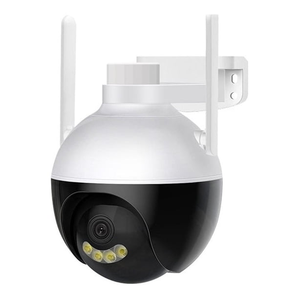 Monstrate Monitor rotación Control remoto cámara de vigilancia voz Talkback impermeable definición clara lente cámaras de seguridad hogar Cámaras de vigilancia Negro Blanco 1