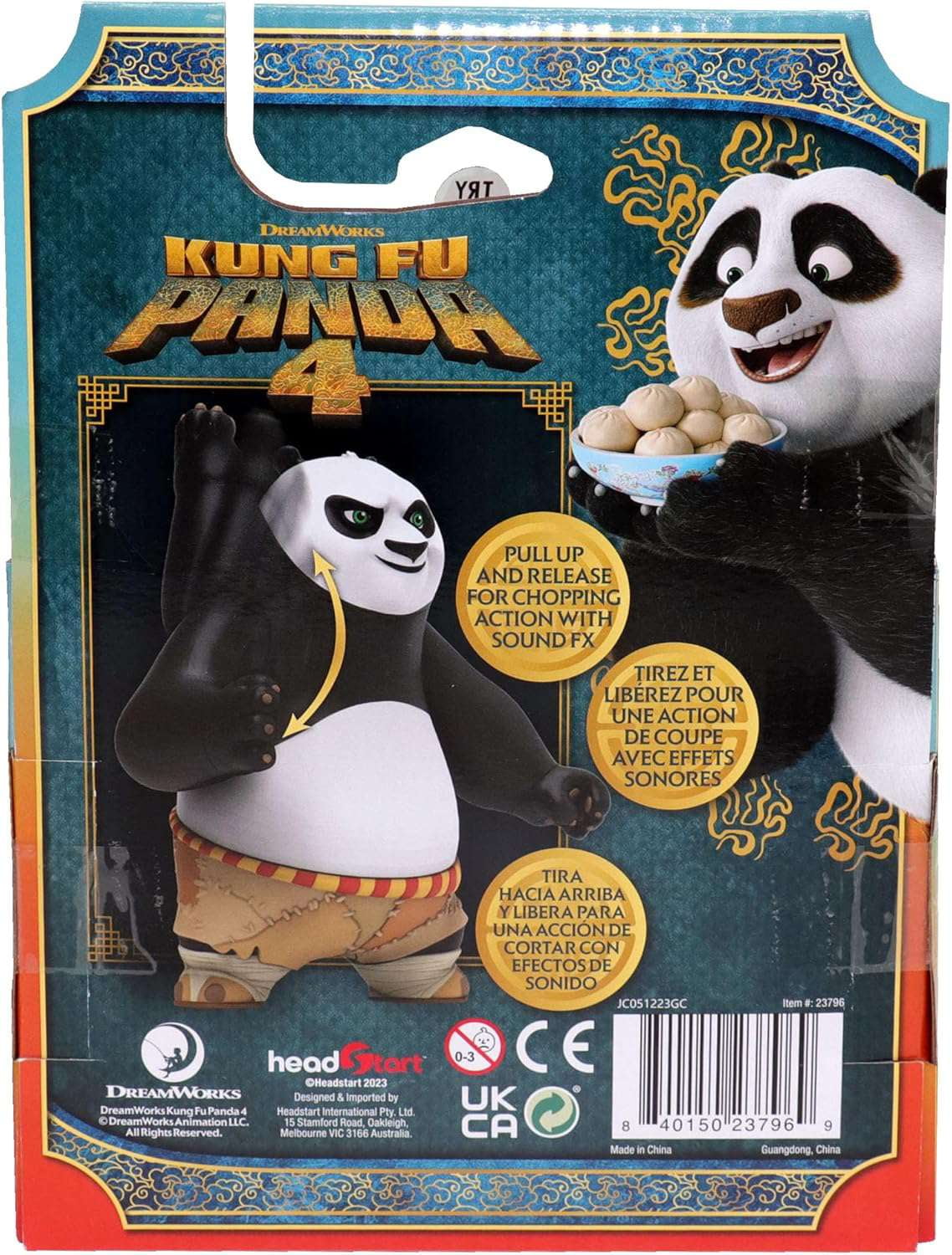Comansi COM-Y99912 Figurine de défense Kung-Fu Panda Po Attack