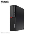 thumbnail image 2 of Lenovo ThinkCentre M910S SFF Desktop Computer, Intel Quad Core i5-6500 up to 3.6GHz, 8G DDR4, 512G SSD, DVDRW, WiFi, BT, 4K Support, DP, VGA, Windows 10 Pro 64 Bit English/Spanish/French(Renewed), 2 of 5