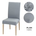 thumbnail image 1 of Funda para silla de comedor con estampado elástico de Spandex, moderna, extraíble, antisuciedad, funda para asiento de cocina, funda elástica para banquete, 1/4/6 Uds. Tan Jianjun unisex, 1 of 2