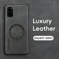 thumbnail image 3 of for Samsung Galaxy S20 Plus PU Leather Case, Vintage Compatible with MagSafe and Wireless Charging Slim Fit-Drop Scratch Resistant Support Magnetic Car Mount Case Cover for Galaxy S20 Plus, Gray, 3 of 9
