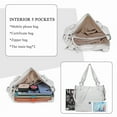 thumbnail image 4 of Angel Kiss Women casual handbag shoulder bag PU Vegan leather wallet, 4 of 5