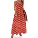 thumbnail image 1 of Vestido sin mangas con lunares morados y naranjas vestido verano 2024 mujer vestidos de verano mujer 2024, 1 of 7