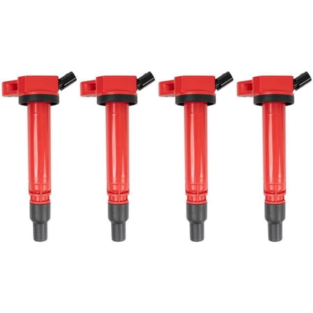Ignition Coil Set 4 Piece - Compatible with 2010 - 2017 Toyota Camry 2.5L 4-Cylinder 2011 2012 2013 2014 2015 2016