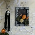 thumbnail image 5 of Drses‌‌ Halloween Tombstone Decoration - Motion-Activated Glowing Screaming Hanging Ornament For Spooky Decorations, 5 of 6