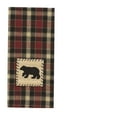 thumbnail image 2 of Park Designs Concord Black Bear Applique Dishtowel Set of 2, 2 of 3
