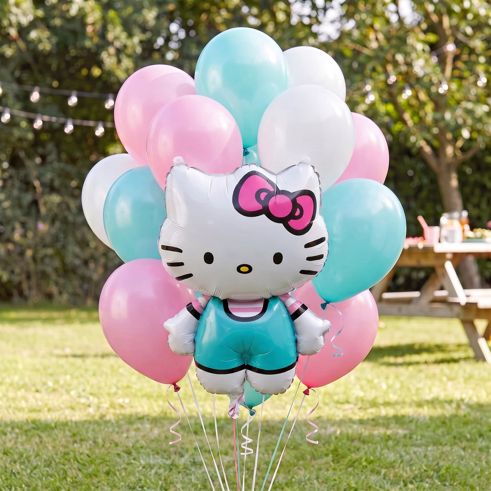 Hello Kitty 1 Count 25IN Shaped Shaped Foil Balloon