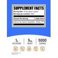 thumbnail image 2 of BulkSupplements Calcium Aspartate Powder - 1g per Serving - 5 Kilograms (11 lbs) - 5000 Servings, 2 of 5