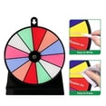 thumbnail image 6 of Tabletop Prize Turntable Erasable Reusable Fortunes Wheel Draws Roulette Wheel Tabletop Lottery Machine Turntable, 6 of 8
