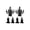 #12, variant on Izexuh 2D Acrylic Ghost Tabletop Ornament, Halloween Home Decor, Flat Silhouette Cutout with Sturdy Stand for Shelf Desk Mantel and Party Room Display