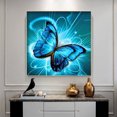 thumbnail image 4 of Cuadros Decorativos 5D diamante pintura Animal mariposa completo cuadrado taladro DIY pared arte manualidades regalos JShteea Nuevos Originales, 4 of 5