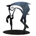 thumbnail image 1 of Escultura de Metal Kuymtek Kissing Horse Figura Moderna, 1 of 10