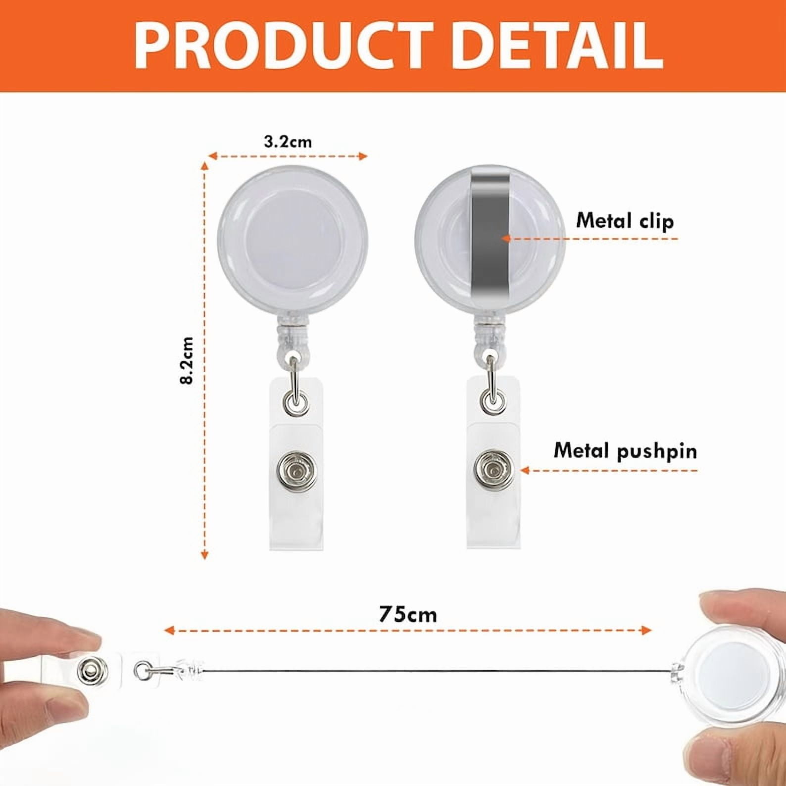 ViciArt Funny Lab Badge Reel, Acrylic Retractable ID Holder, Raccoon Specimen Cup