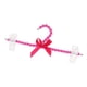 thumbnail image 4 of Ganchos para perchas de ropa con lazo de princesa y perlas para niñas y niños. Rosado, 4 of 6