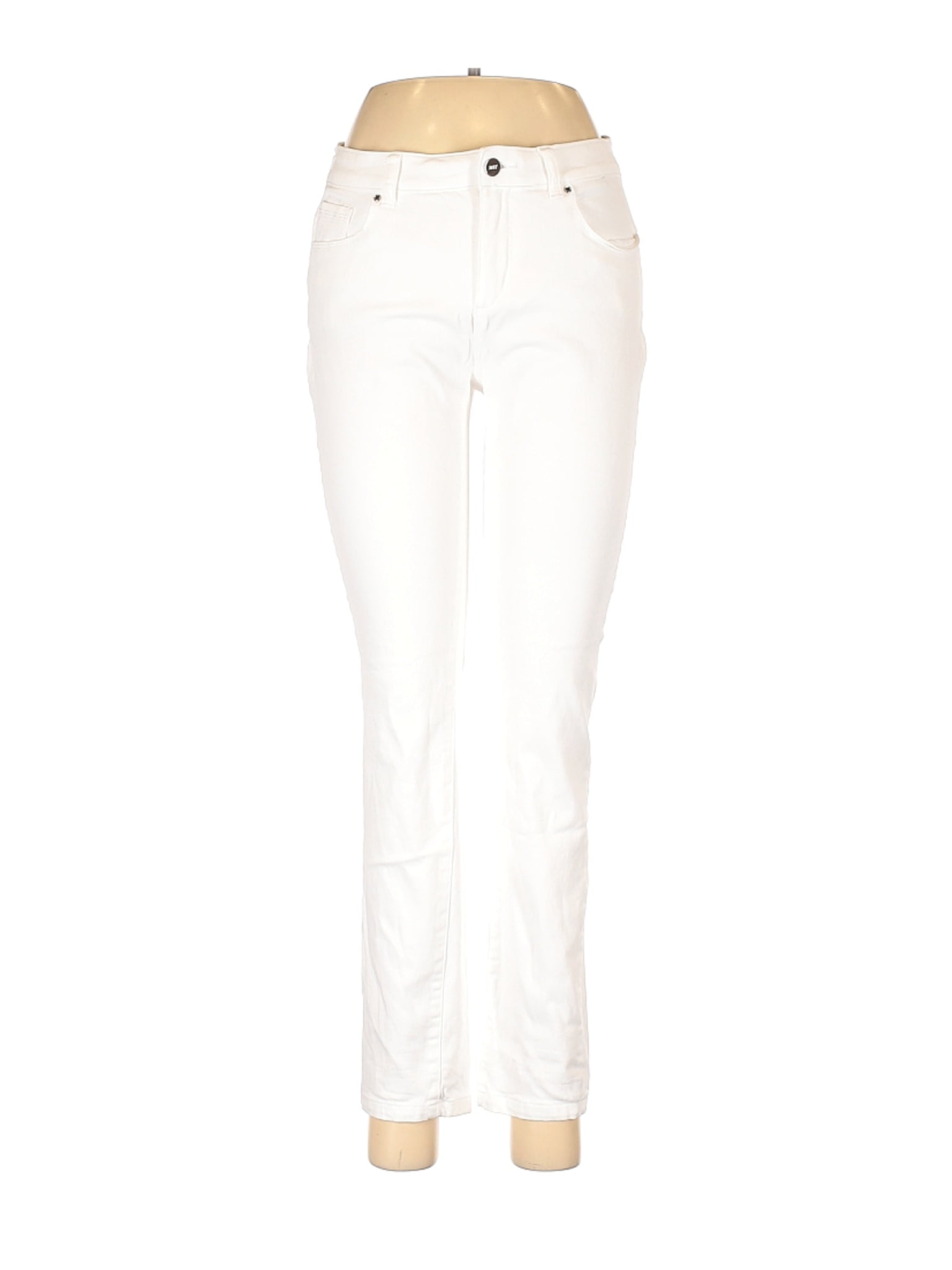 jones new york white jeans