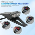 thumbnail image 3 of Shisuyan Motorcycle Lighting Accessories Black 1Pack For Adverse Weather Conditions Abs Pc, 3 of 8