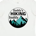 thumbnail image 4 of Inktastic Daddy's Hiking Buddy with Mountains and Trees Boys or Girls Baby T-Shirt, 4 of 5