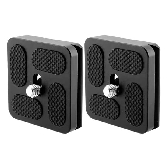 Ferencaa 2pcs Tripod Mount Camera 1/4 Tripod Mount Tripod Attachment Camera Insert Mount Plate