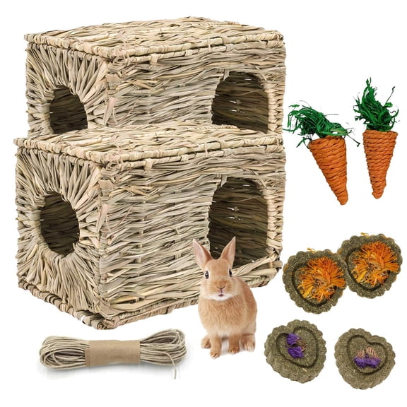 Casa plegable para conejos Animal Shelter Kathson, 30 x 20 x 20 cm
