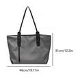 thumbnail image 2 of Bolso Mano para Mujer Nailon Gran Capacidad Oxford (gris), 2 of 2