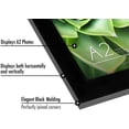 thumbnail image 5 of Americanflat 16.5x23.4 Poster Frame with Plexiglass ideal displaying pictures sized inches polished sleek - Black, 5 of 5