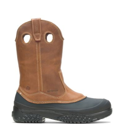 Wolverine Swampmonster Waterproof Steel-Toe Wellington Work Boot Men