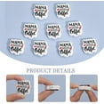 thumbnail image 4 of 10Pcs Word Mama Needs Coffee Silicone Beads Mama Spacer Beads, 4 of 5
