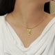 thumbnail image 3 of Collar de Tarot JeenMata La Estrella Joyas con Colgante de Tarot Personalizadas Unisex Baño de Oro Amarillo, 3 of 6