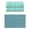 Turquoise, variant on Home Weavers Classy Bath Mat 100% Soft Cotton Super Absorbent 2 Pcs Bath Towel Set & 1 Pc 17x24" Bath Rug, Machine Washable & Non Slip (Set of 3), Dark Gray