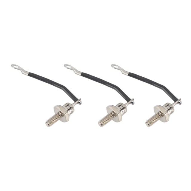 3PCS 25A ZX25 12 Générateur Diesel Diode Petit Redresseur Portable Diode Pièces de Rechange Ligne Noire Négative