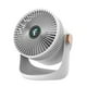 thumbnail image 2 of Ventilador de mesa para dormitorio, oficina en casa | Ventilador circulador de viento con 3 modos de velocidad - Fuerte flujo de aire de 16 pies | Inclinación ajustable de 90° | Bajo ruido 30dB, 2 of 8