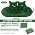 thumbnail image 6 of Lovote Double Swing Chair Cushion Egg Chair Cushion Waterproof and Thick Outdoor Hanging Seat Cushion for Garden Washable and Comfortable (Chair not Included), 6 of 6